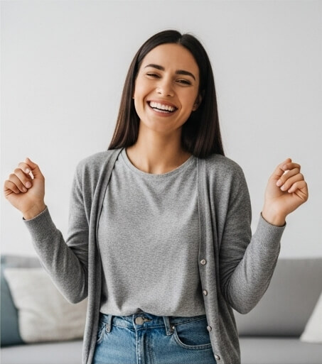 Women after treatment - Emergency dentist Marlow